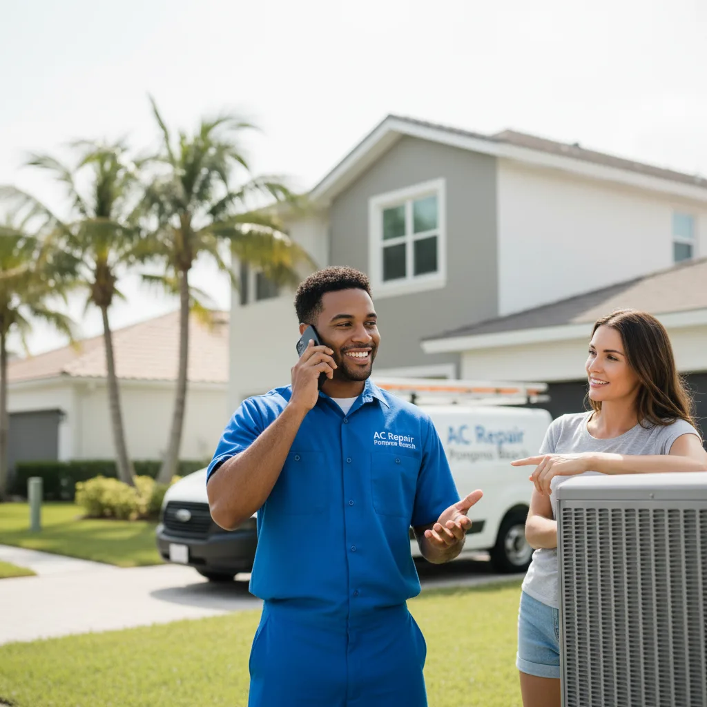 AC Repair Pompano Beach customer support in Pauline